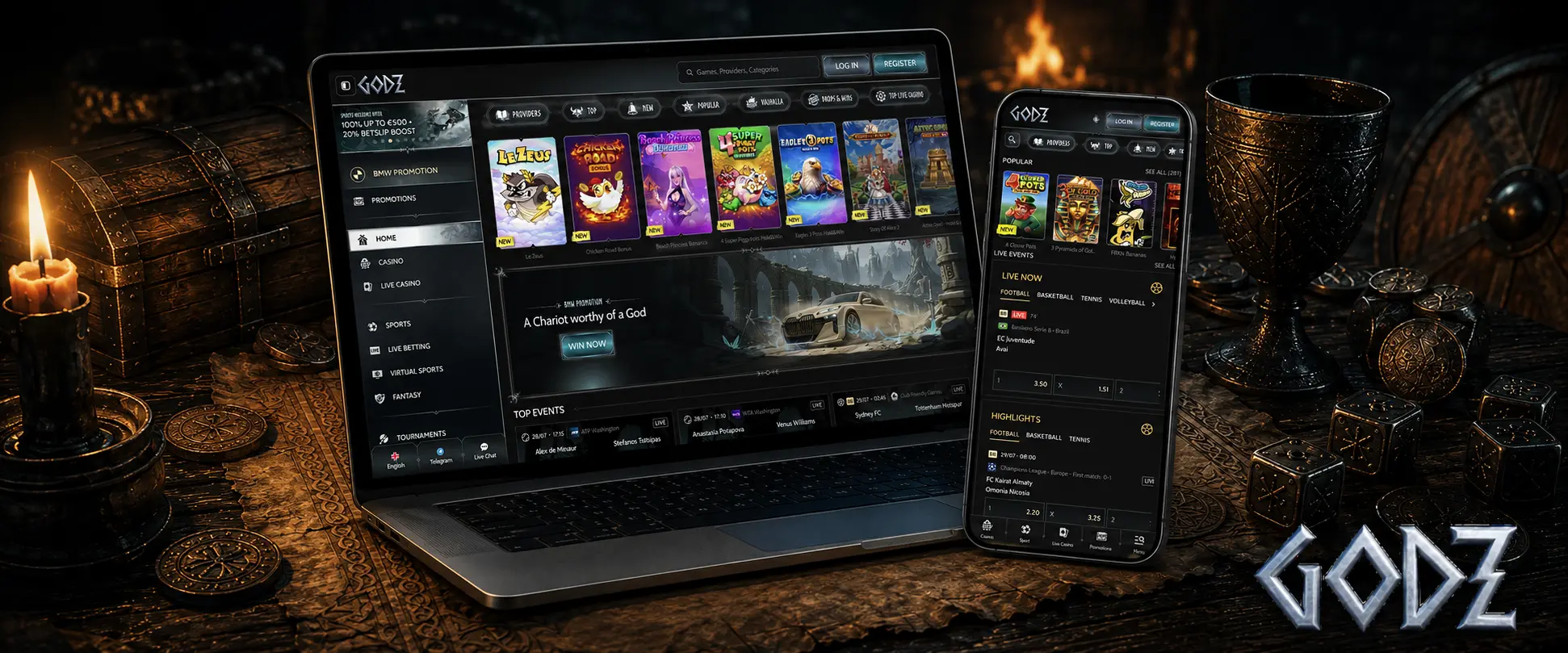 Jak zalogować się do Godz Casino