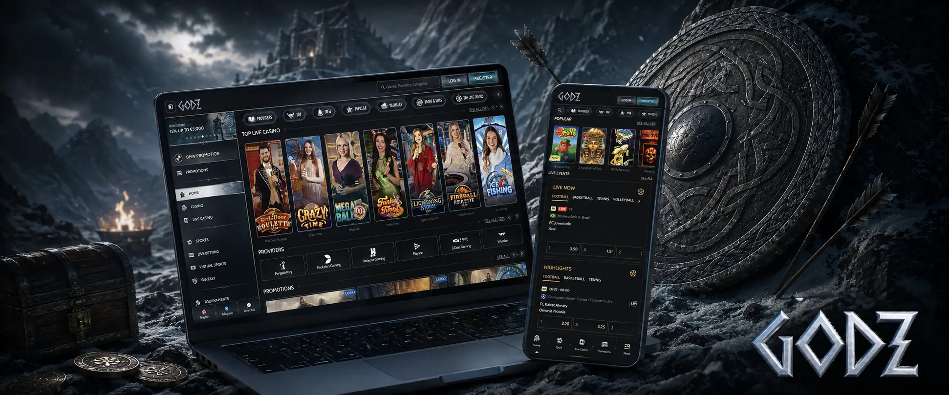 Metody płatności i waluty Godz Casino